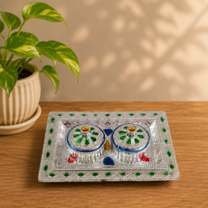 Handcrafted Traditional Kumkum Sindoor Box Holder for Pooja and Return Gifts