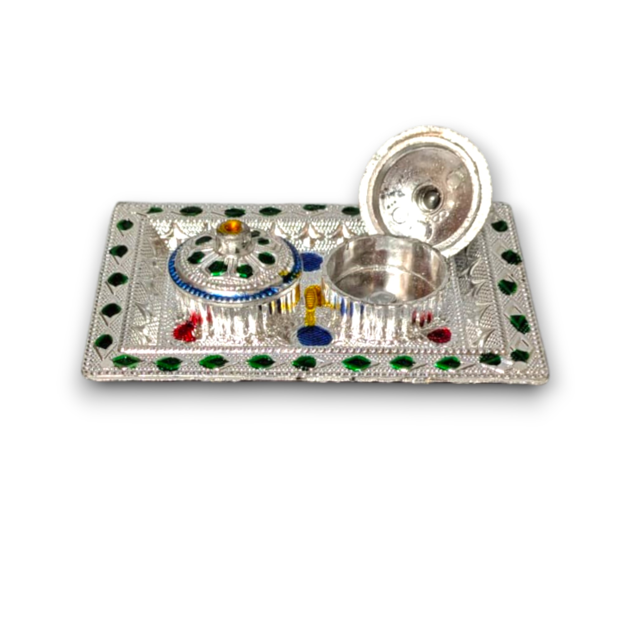 Handcrafted Traditional Kumkum Sindoor Box Holder for Pooja and Return Gifts