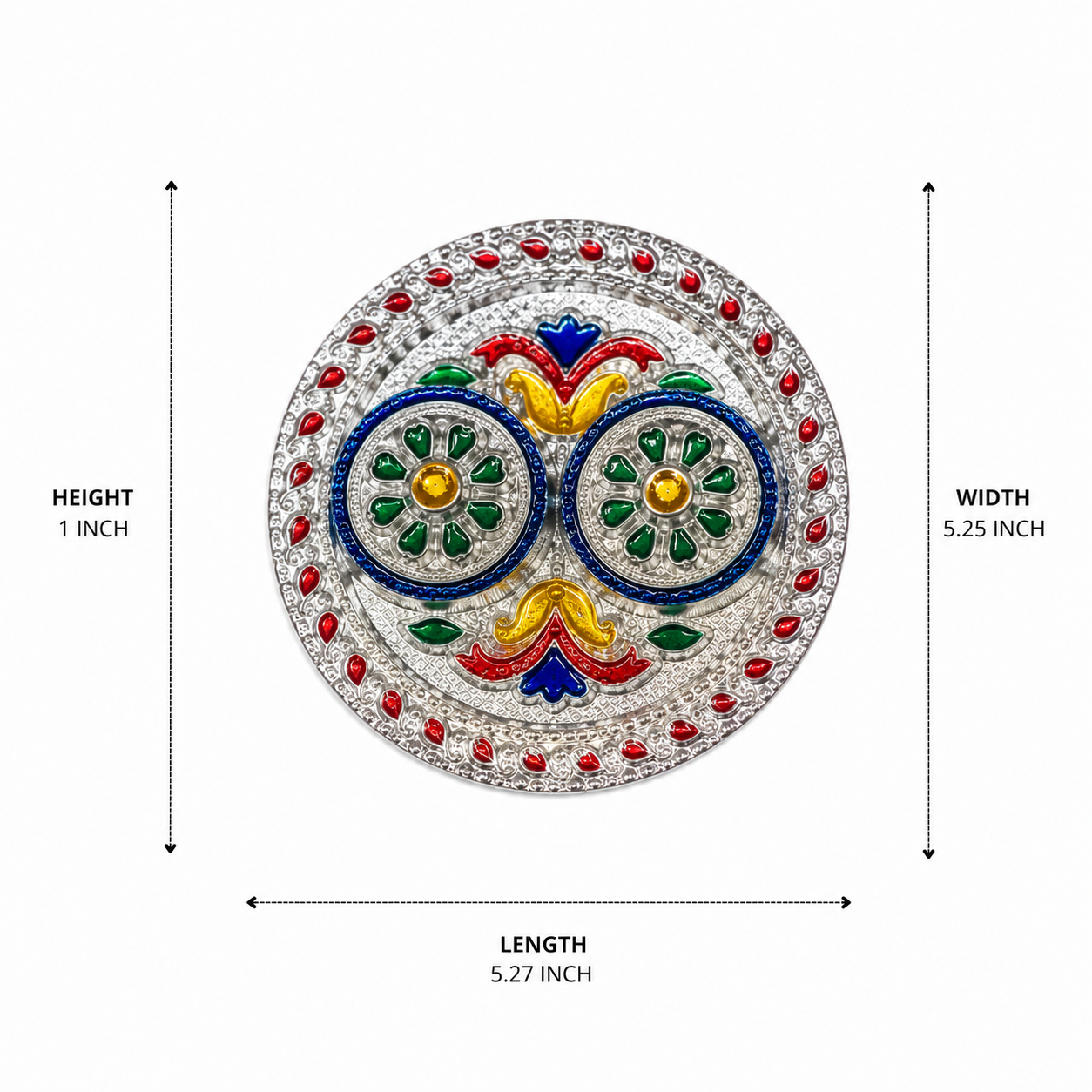 Handcrafted Traditional Kumkum Sindoor Box Holder for Puja & Return Gifts - Image 3