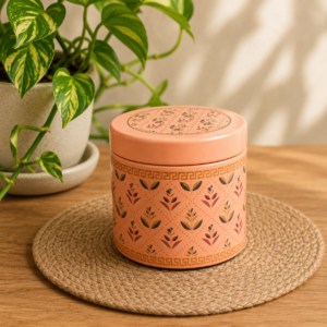 3 Inch Printed Airtight Tin Container for Return Gifts and Storage