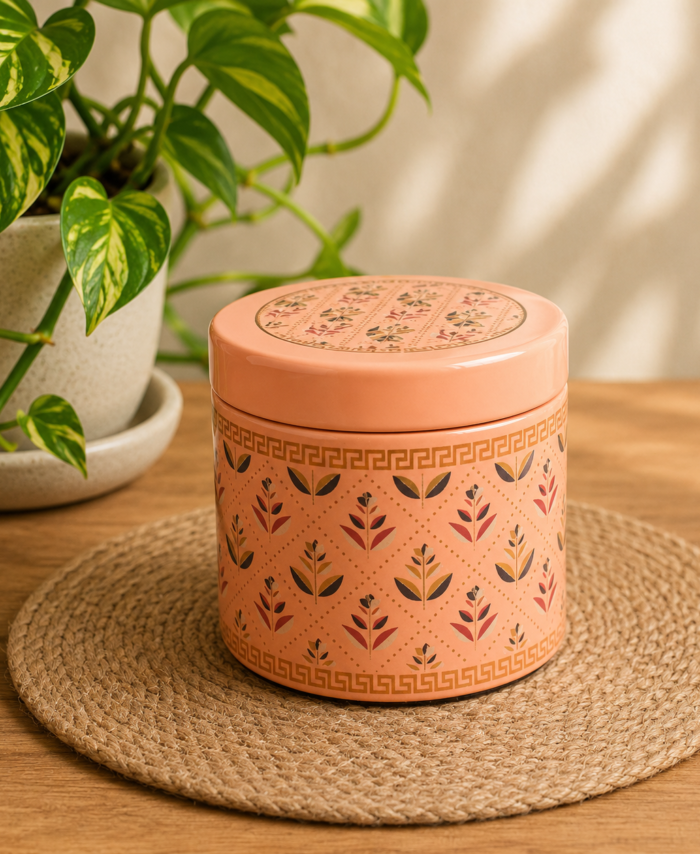 3 Inch Printed Airtight Tin Container for Return Gifts and Storage