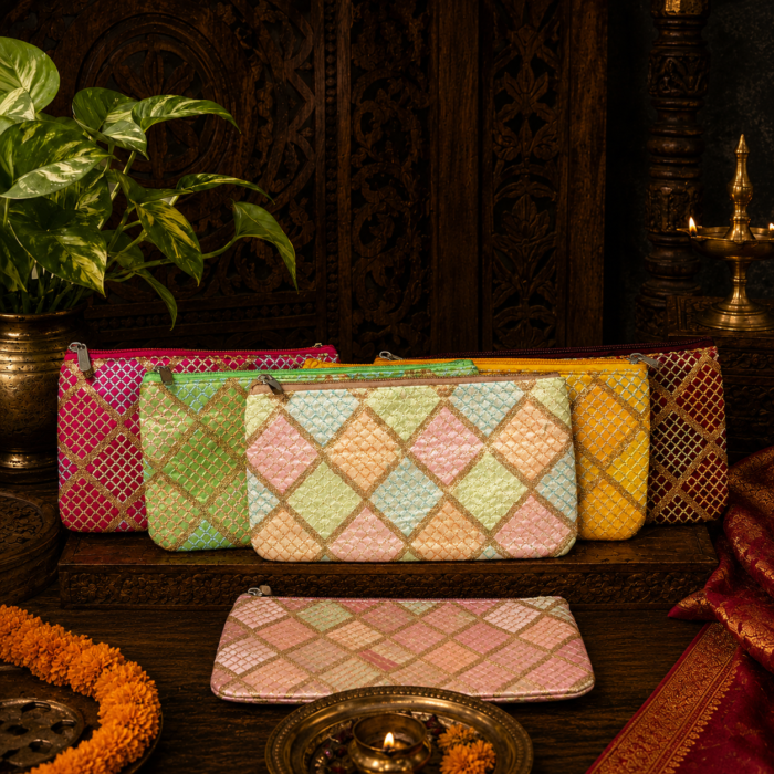 Stylish Ladies Zipper Purse – Return Gift & Giveaway Bag