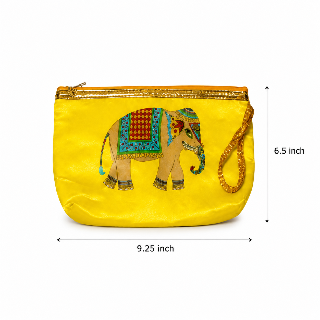 Silk Elephant Purse for Women | Ethnic Party Favor Bags & Return Gifts - Image 3