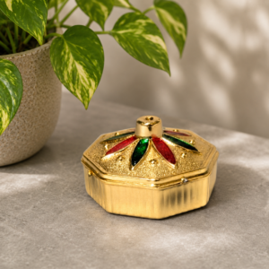 Handcrafted Kumkum Holder for Pooja and Indian Return Gifts