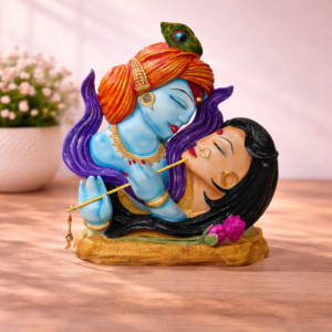 Radha Krishna pair idol for home decor and spiritual gifting